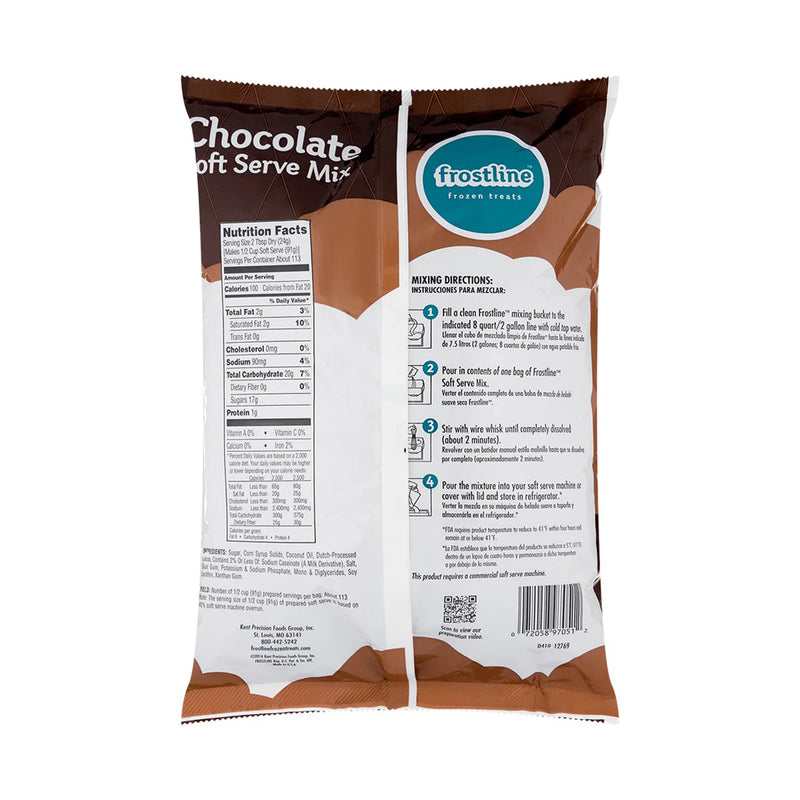 Load image into Gallery viewer, Frostline Soft Serve Ice Cream Mix - Vanilla or Chocolate
