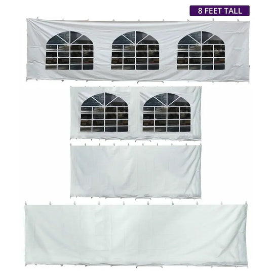 Cathedral Window High Peak Tent Sidewalls