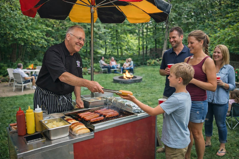 Load image into Gallery viewer, Premium Hot Dog Wagon
