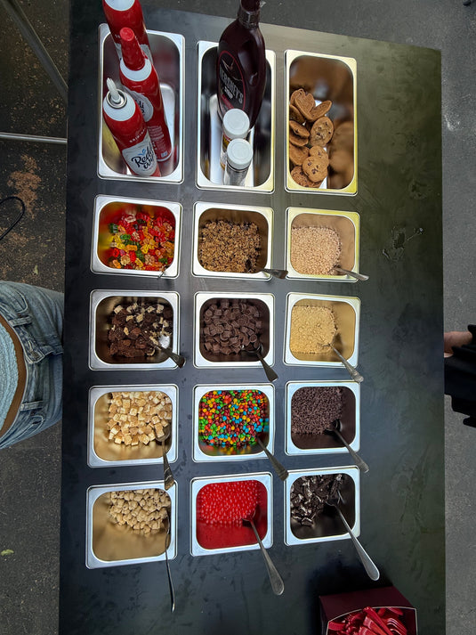 Ice Cream Sundae Cart