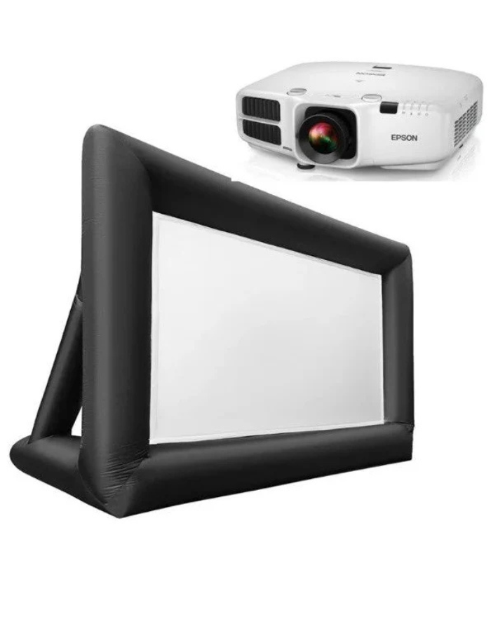 Load image into Gallery viewer, Inflatable Movie Screen with Projector Rental
