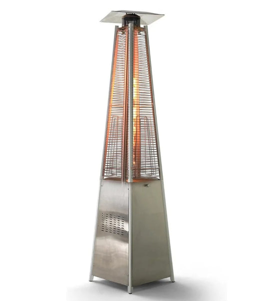 Sleek Glass 7ft Patio Heater