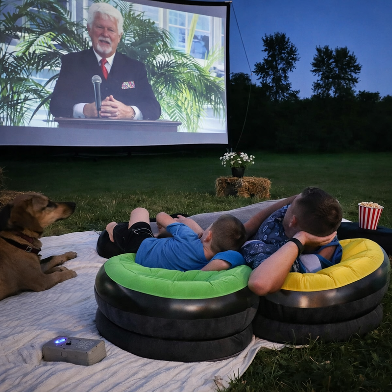 Load image into Gallery viewer, Movie Night Party Rental Package
