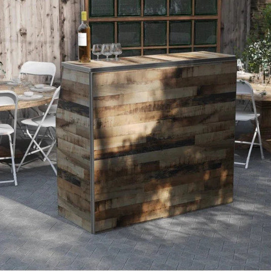 Rustic Portable Bar 48" Long