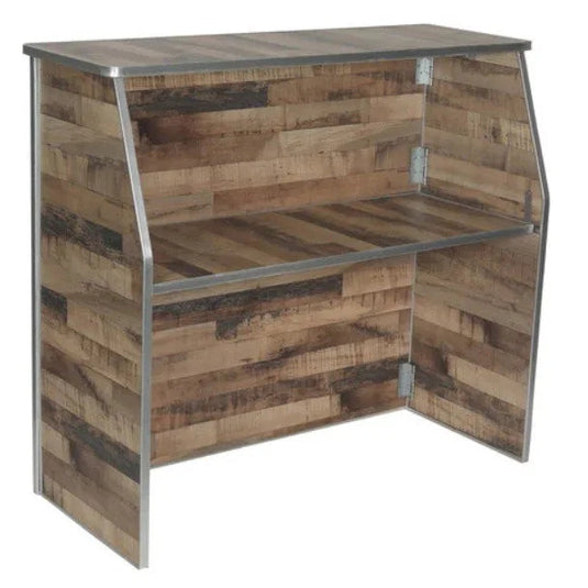 Rustic Portable Bar 48" Long