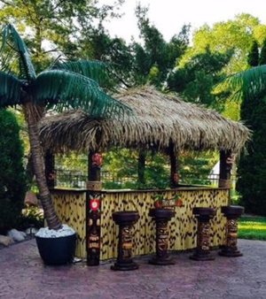Load image into Gallery viewer, Bamboo Breeze Tiki Bar Rental
