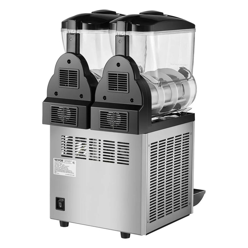Load image into Gallery viewer, Countertop Commercial Two (3.7 gallon tanks) Frozen Drink Machine
