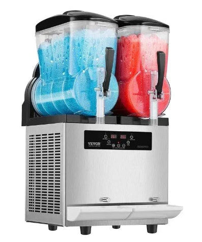 Load image into Gallery viewer, Countertop Commercial Two (3.17 gallon tanks) Frozen Drink Machine
