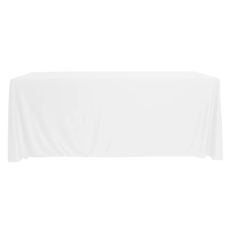 Load image into Gallery viewer, banquet table white linens full drop
